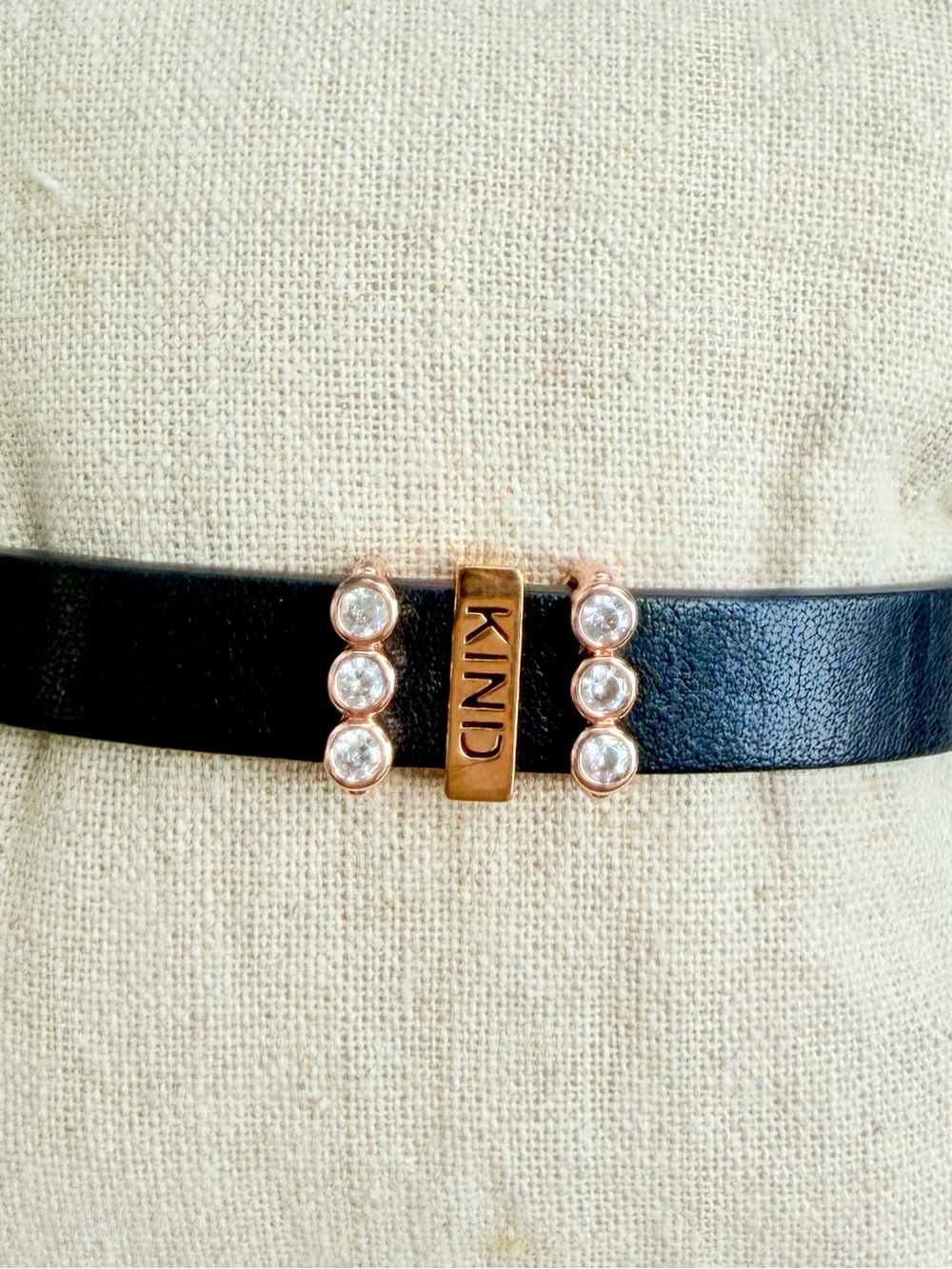 *KIND Bar Sparkle Trio Charm Set* KEEP COLLECTIVE Retired~Rose Gold